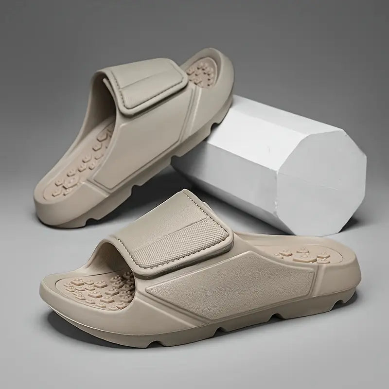 Men'S Breathable Massage Sandals - Comfortable EVA Summer Slides
