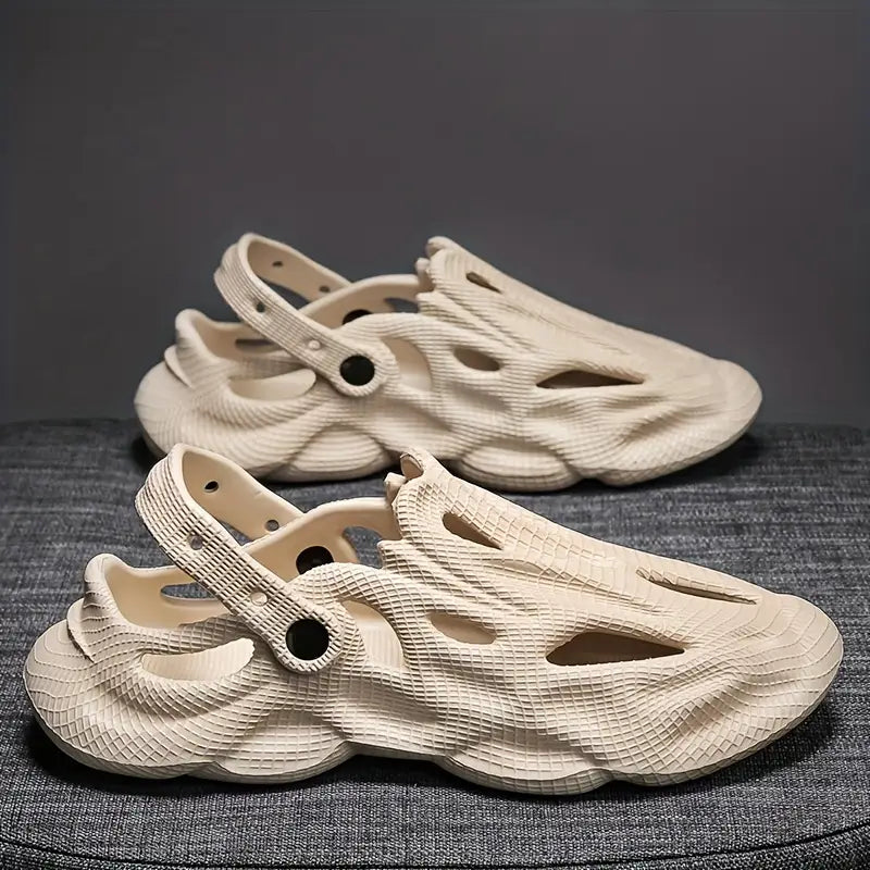 Men's Slip-On EVA Casual Shoes - Textured Traction Sole